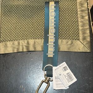 Lululemon Keychain with Gold Clip